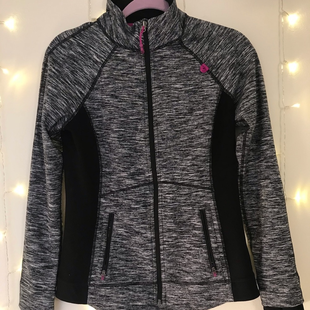 Tangerine workout jacket size S